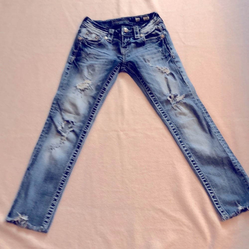 Miss Me crop jeans.